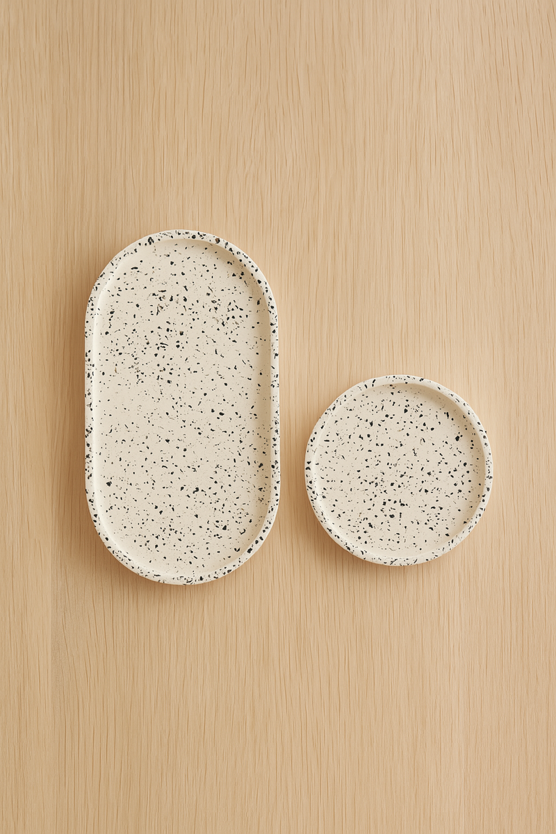 Conjunto 2 bandejas decorativas