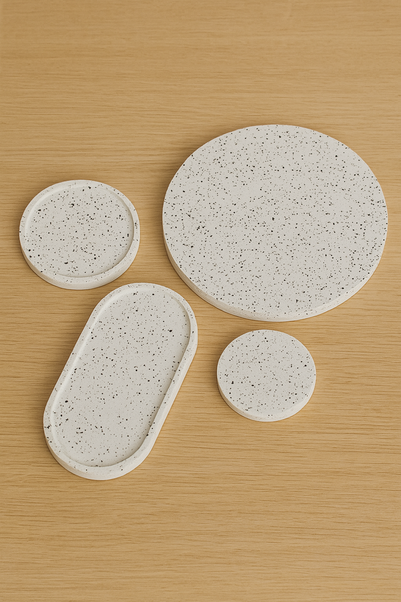 Conjunto 4 bandejas decorativas