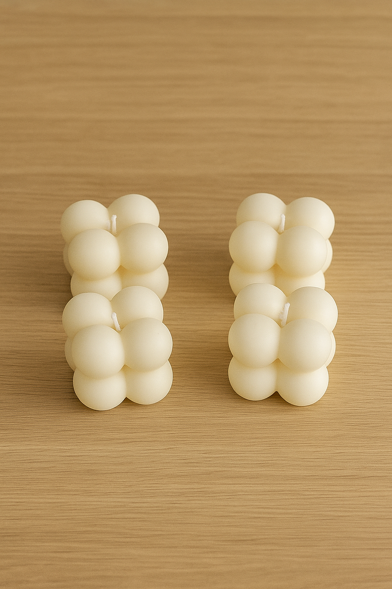 Mini vela bolhas aromática 100% vegetal