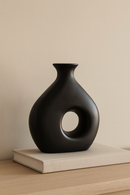 Vaso Orgânico Vazado Em Cerâmica